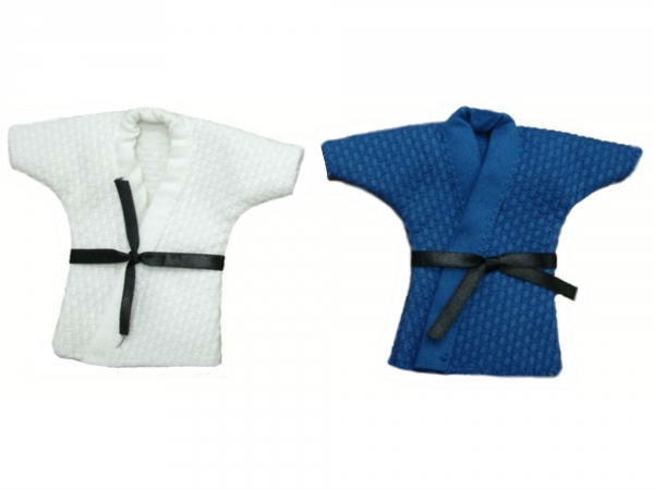 Кимоно сувенирное (белое, синее)