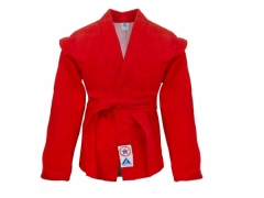 Комплект САМБО Yunior (куртка красная облегченная+шорты)